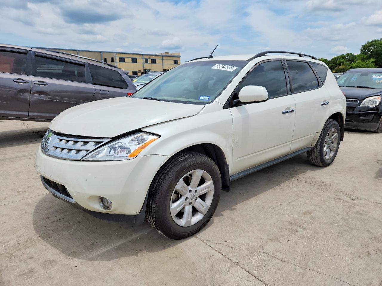 2007 Nissan Murano SL, VIN JN8AZ08T47W505222 — Minor dents and scratches
