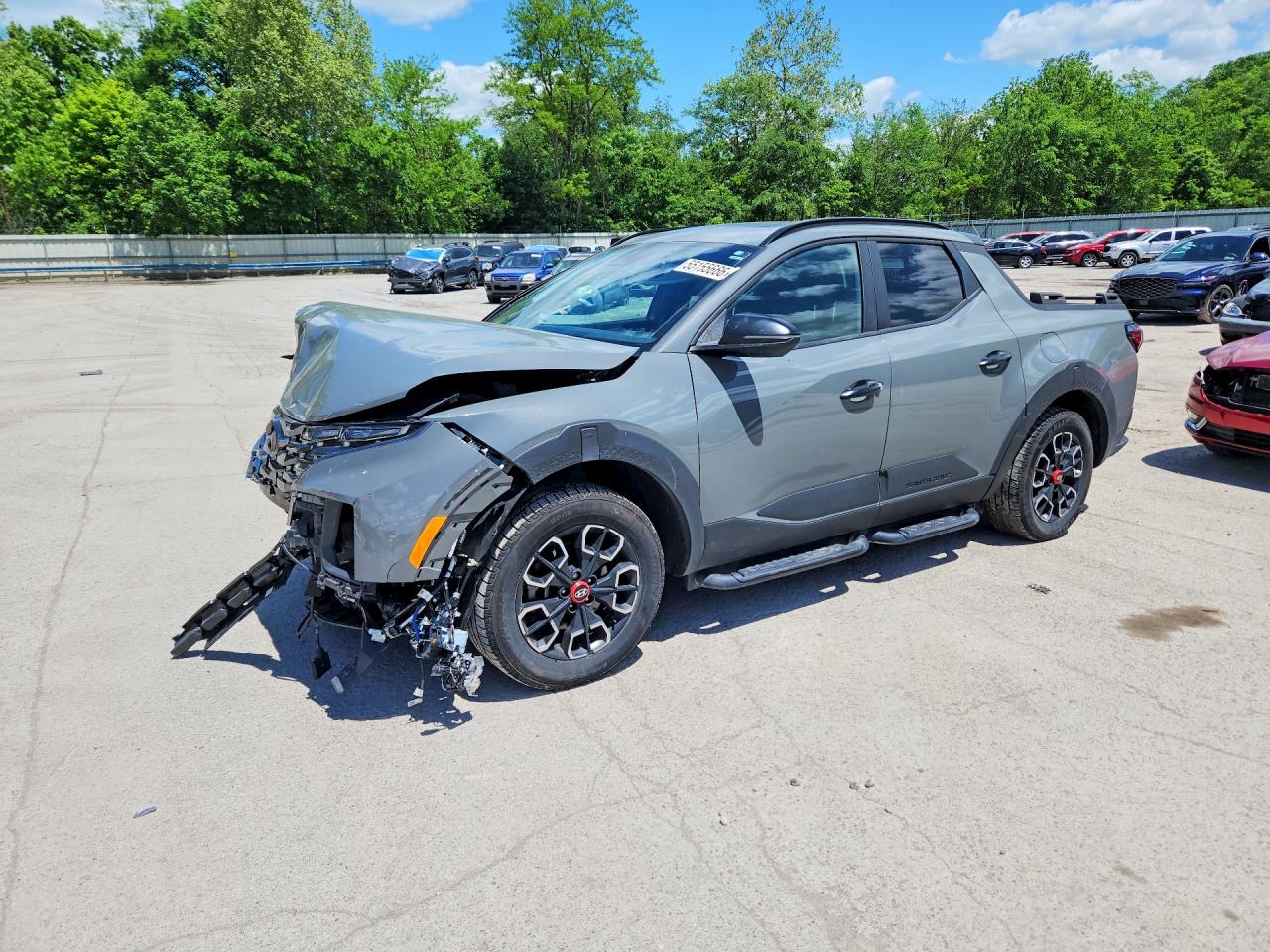 2024 Hyundai Santa Cruz XRT, VIN 5NTJDDAF1RH079621 — Front end