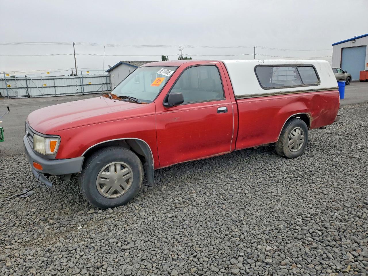 1993 Toyota T100 DX, VIN JT4VD10A6P0004802 — Rear end
