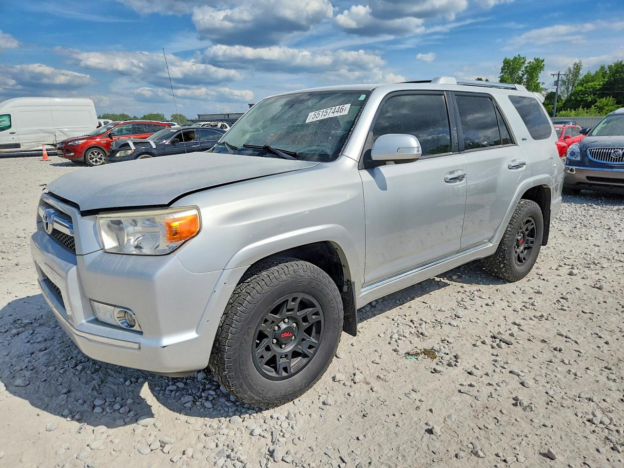 2012 Toyota 4Runner SR5, VIN JTEBU5JR5C5100444 — Rear end