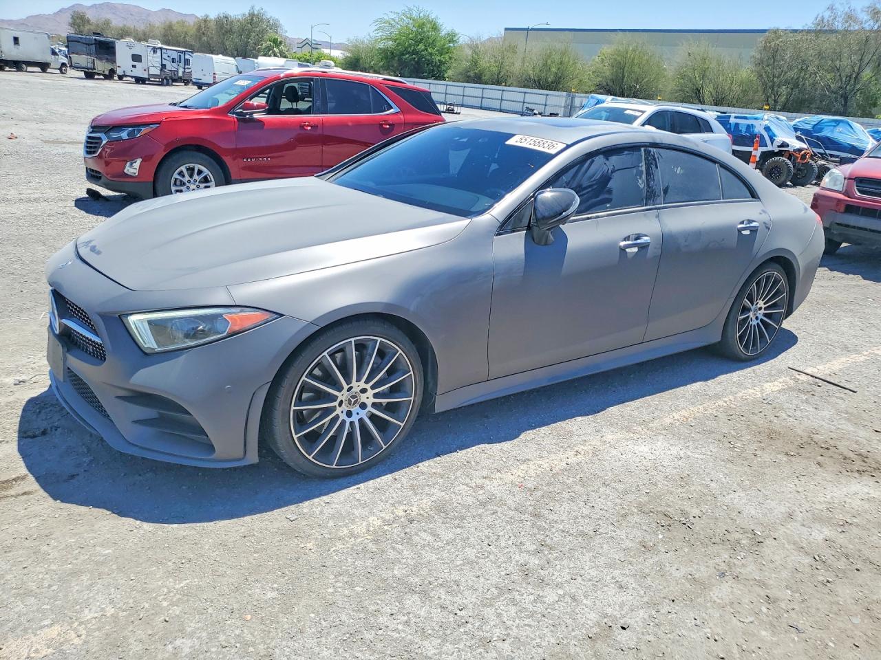 2021 Mercedes-Benz CLS 450, VIN W1K2J5JB4MA086115 — Front end