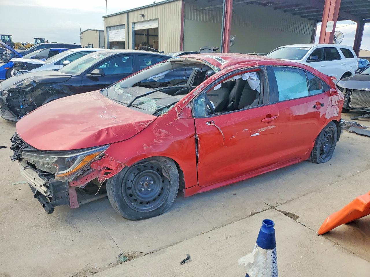 2021 Toyota Corolla LE, VIN 5YFEPMAE9MP186846 — All over