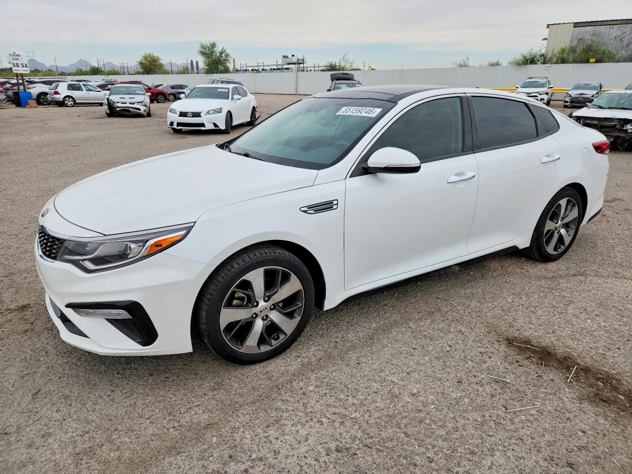 2020 Kia Optima S, VIN 5XXGT4L30LG404955 — Перед