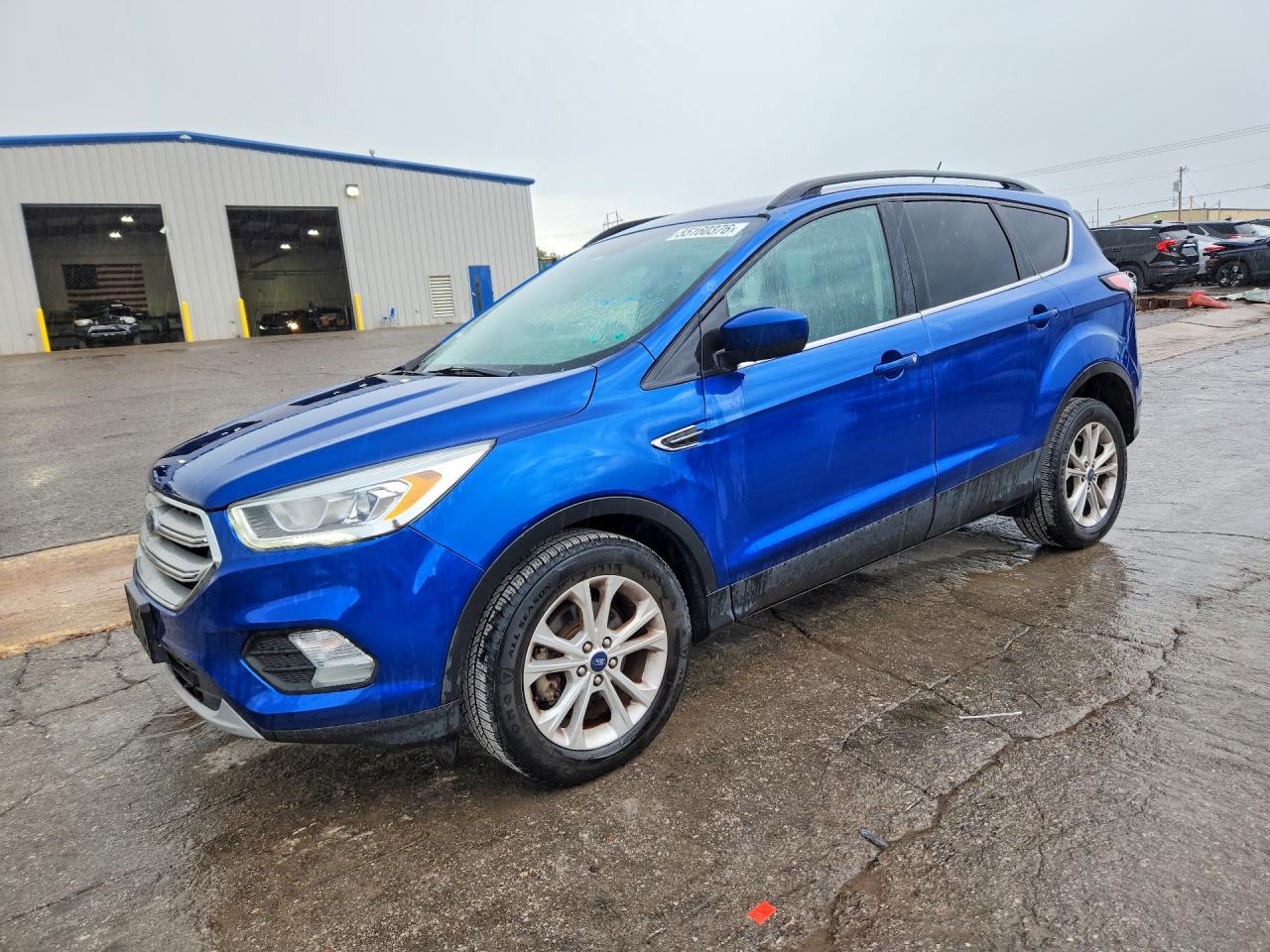 2018 Ford Escape SEL, VIN 1FMCU0HD2JUB24270 — Minor dents and scratches