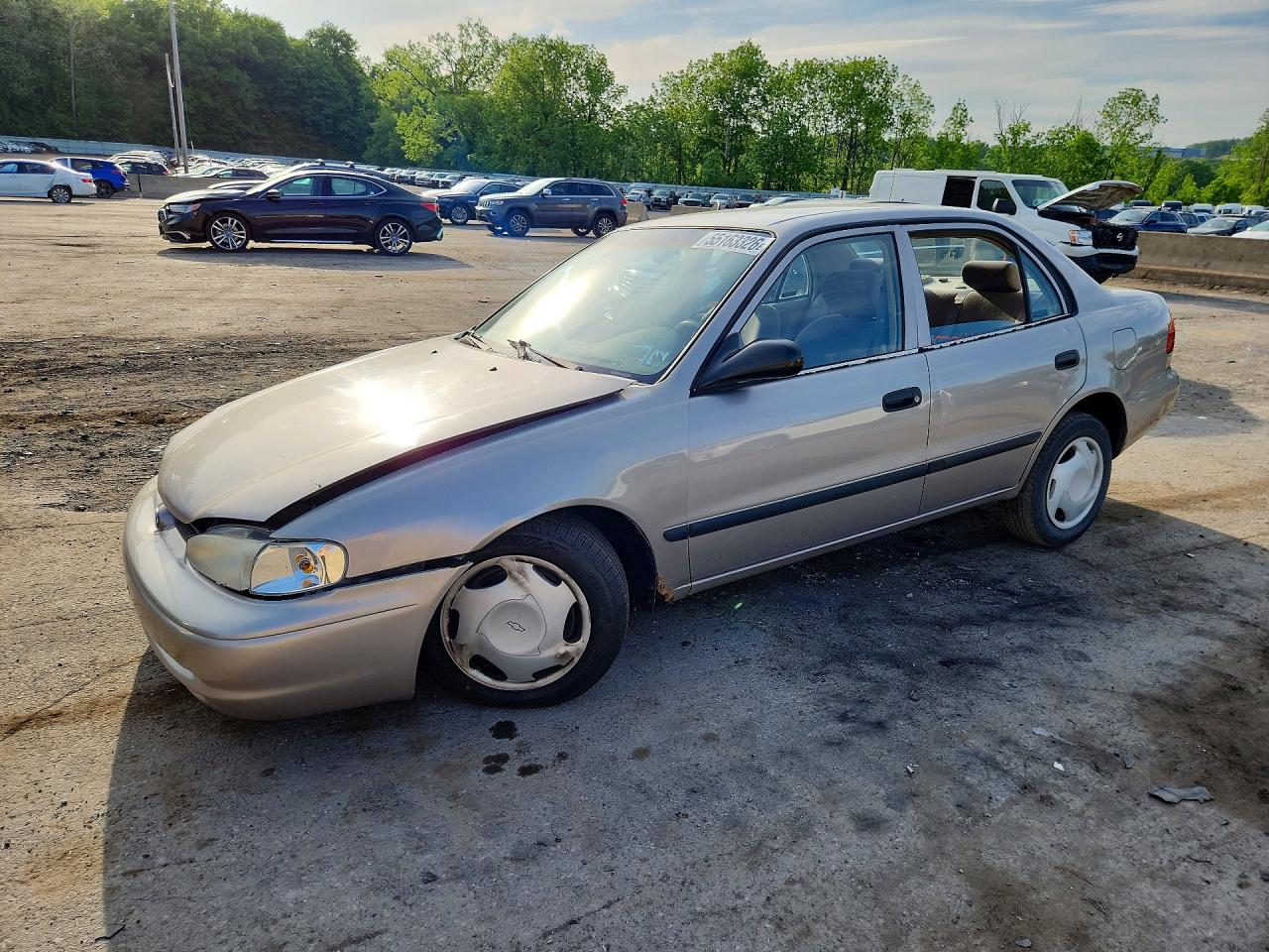 2000 Chevrolet Prizm LSi, VIN 1Y1SK5281YZ435776 — Front end