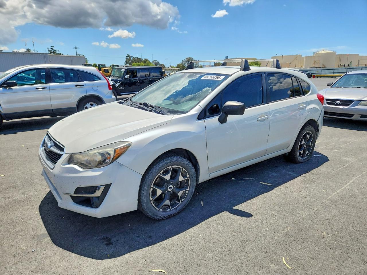 2015 Subaru Impreza 2.0i, VIN JF1GPAA66FH265783 — Vandalism