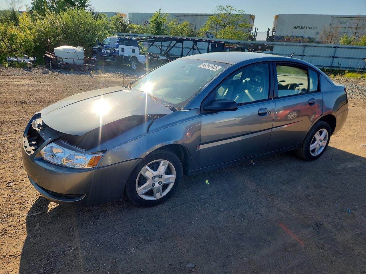 2007 Saturn ION ION 2, VIN 1G8AJ58F07Z204210 — Front end