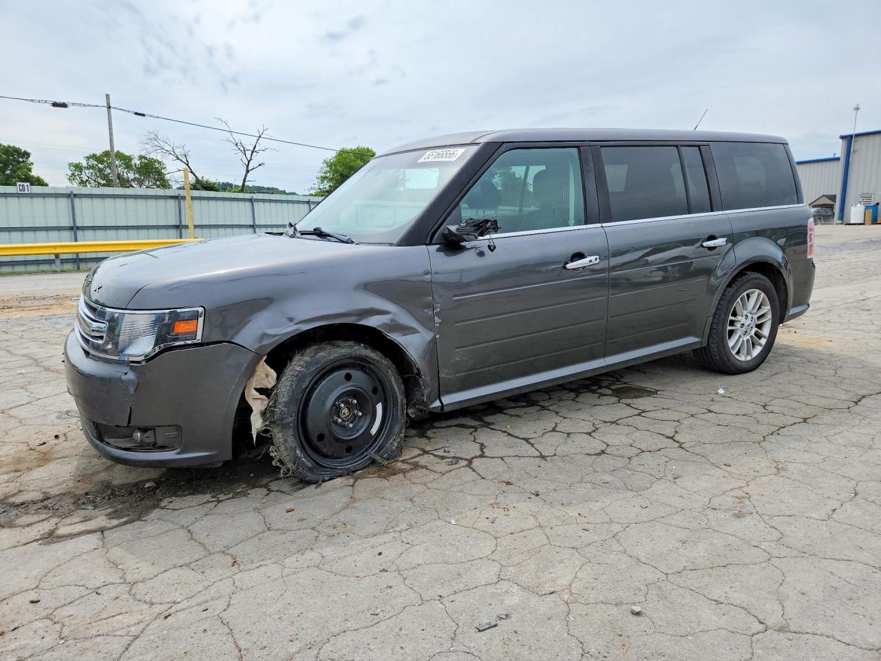 2018 Ford Flex SEL, VIN 2FMGK5C83JBA13764 — Front end