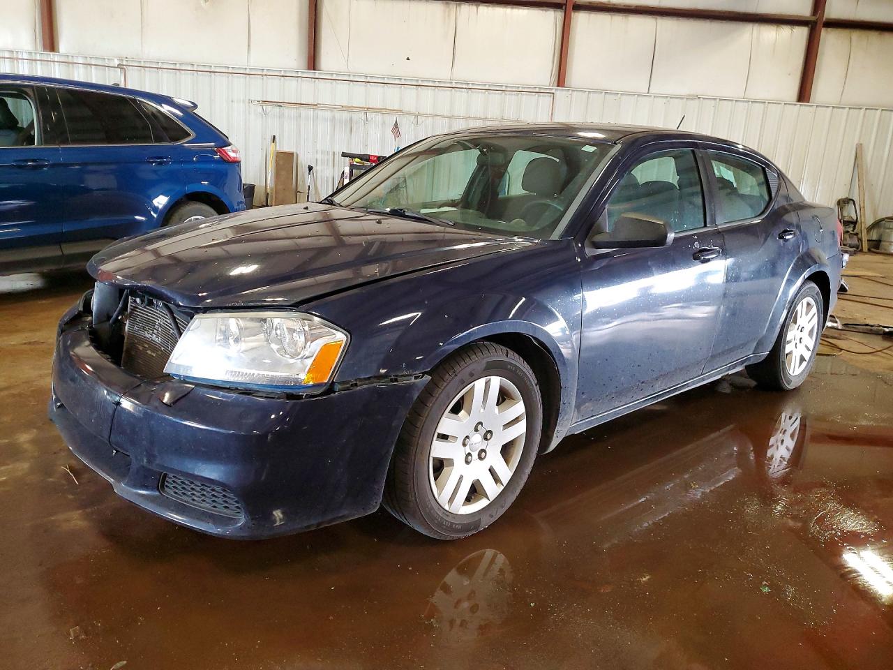 2014 Dodge Avenger SE, VIN 1C3CDZAG2EN175172 — Front end