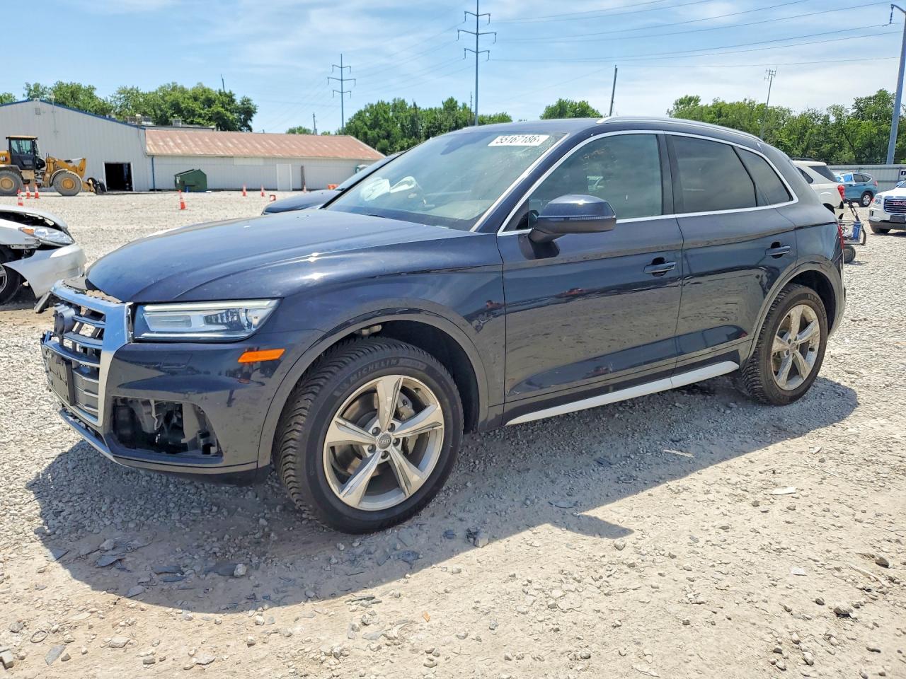2020 Audi Q5 Premium, VIN WA1ANAFY2L2064259 — Перед