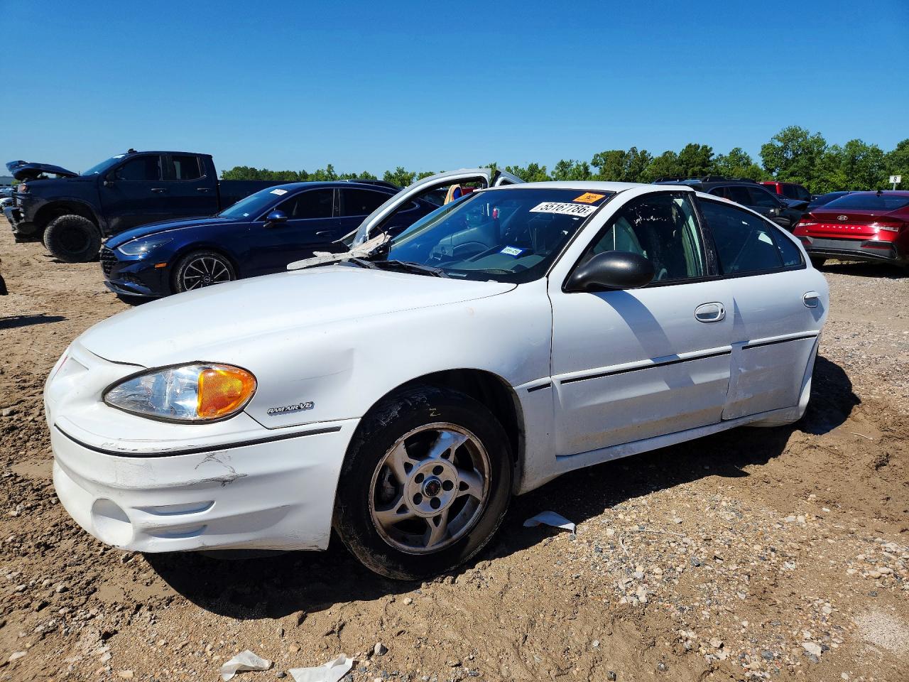 2003 Pontiac Grand Am GT, VIN 1G2NW52E63C265555 — Rear end
