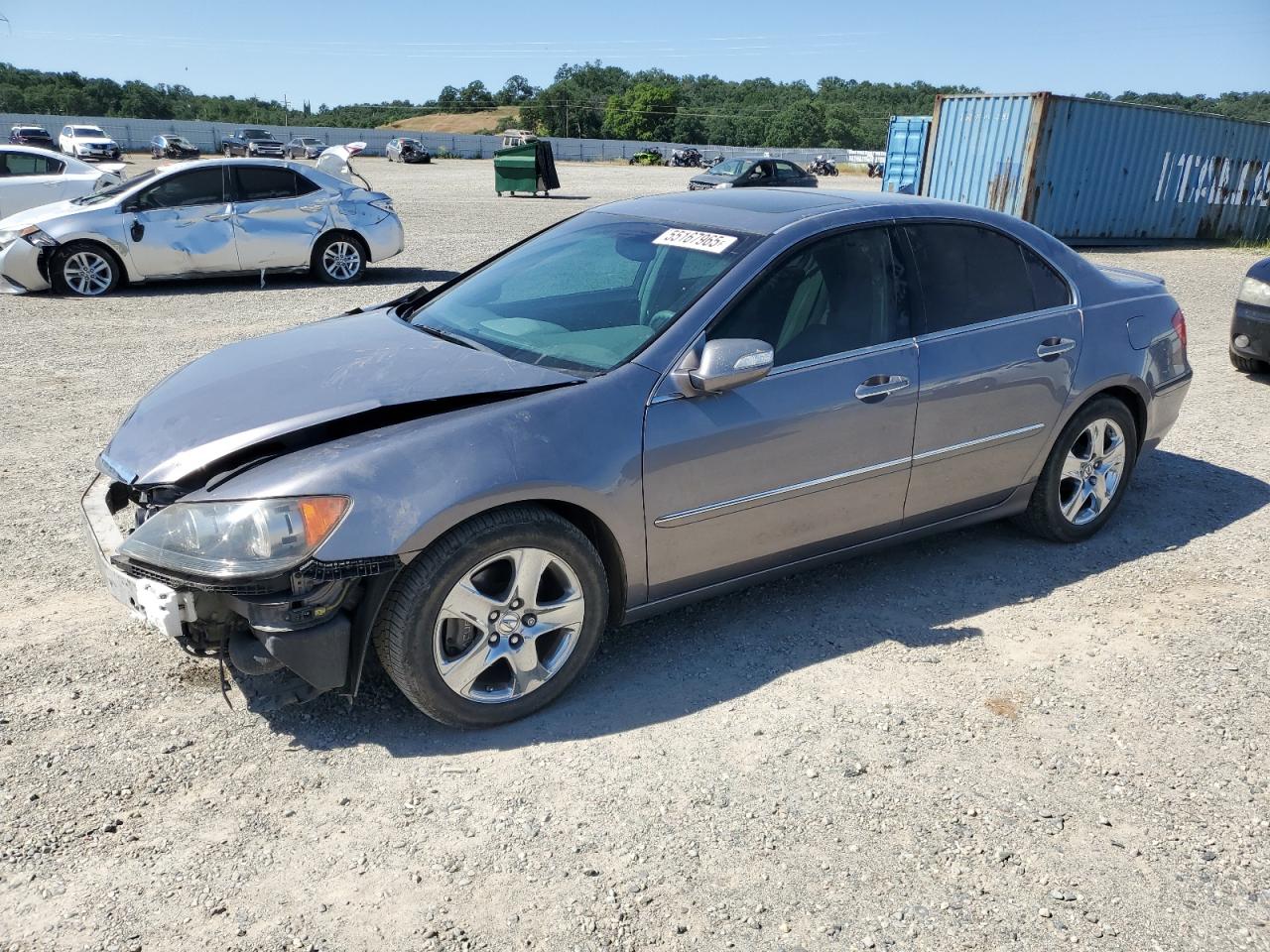 2006 Acura RL, VIN JH4KB16576C005794 — Перед