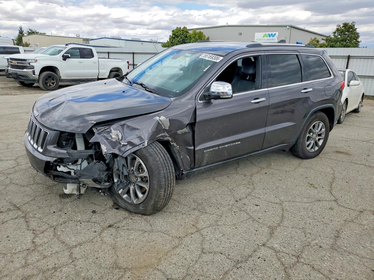 2016 Jeep Grand Cherokee Limited, VIN 1C4RJFBG7GC498563 — Auction photo
