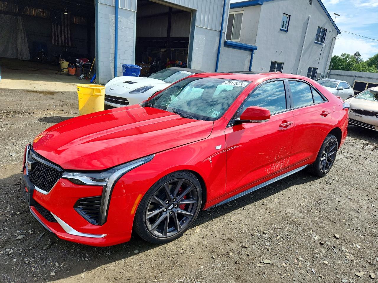 2020 Cadillac CT4 Sport, VIN 1G6DG5RK5L0150644 — Front end