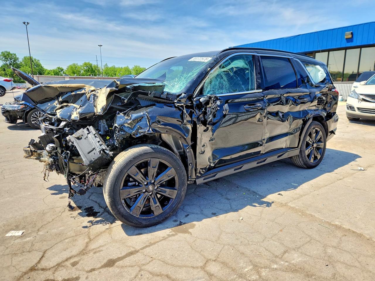 2024 Hyundai Palisade XRT, VIN KM8R3DGE3RU681702 — Front end