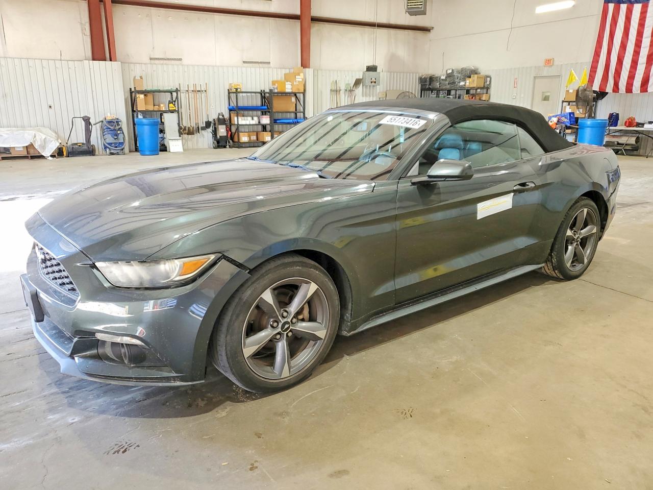 2015 Ford Mustang V6, VIN 1FATP8EM9F5332202 — Water / flood