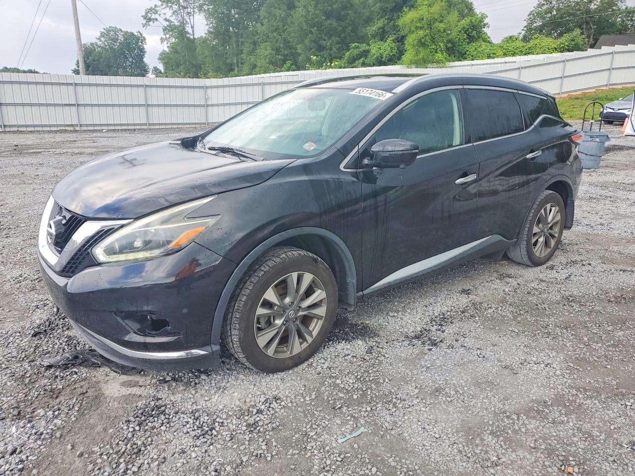 2018 Nissan Murano S, VIN 5N1AZ2MGXJN177099 — Front end