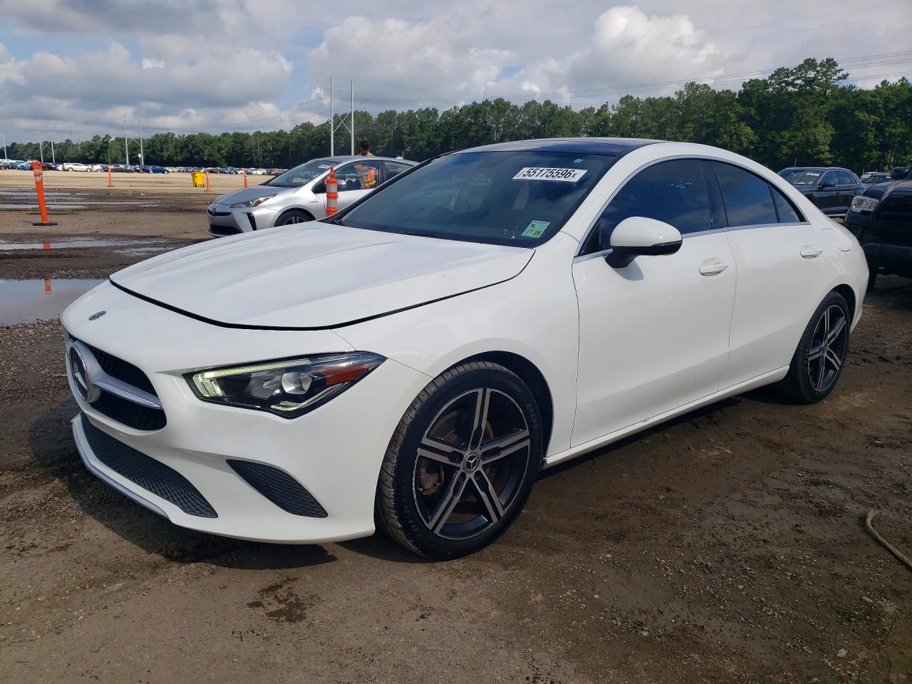 2020 Mercedes-Benz CLA 250, VIN WDD5J4GB5LN072925 — Minor dents and scratches