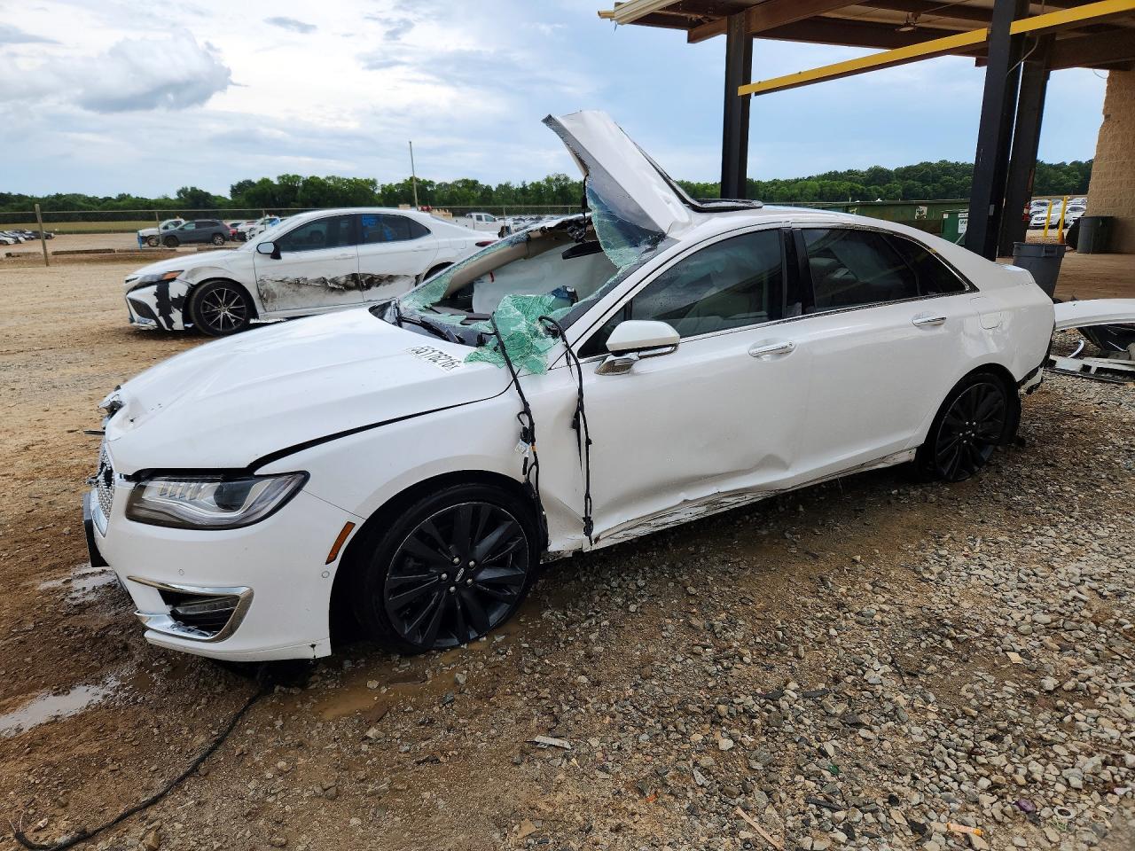 2020 Lincoln MKZ Reserve, VIN 3LN6L5E92LR613971 — Rollover