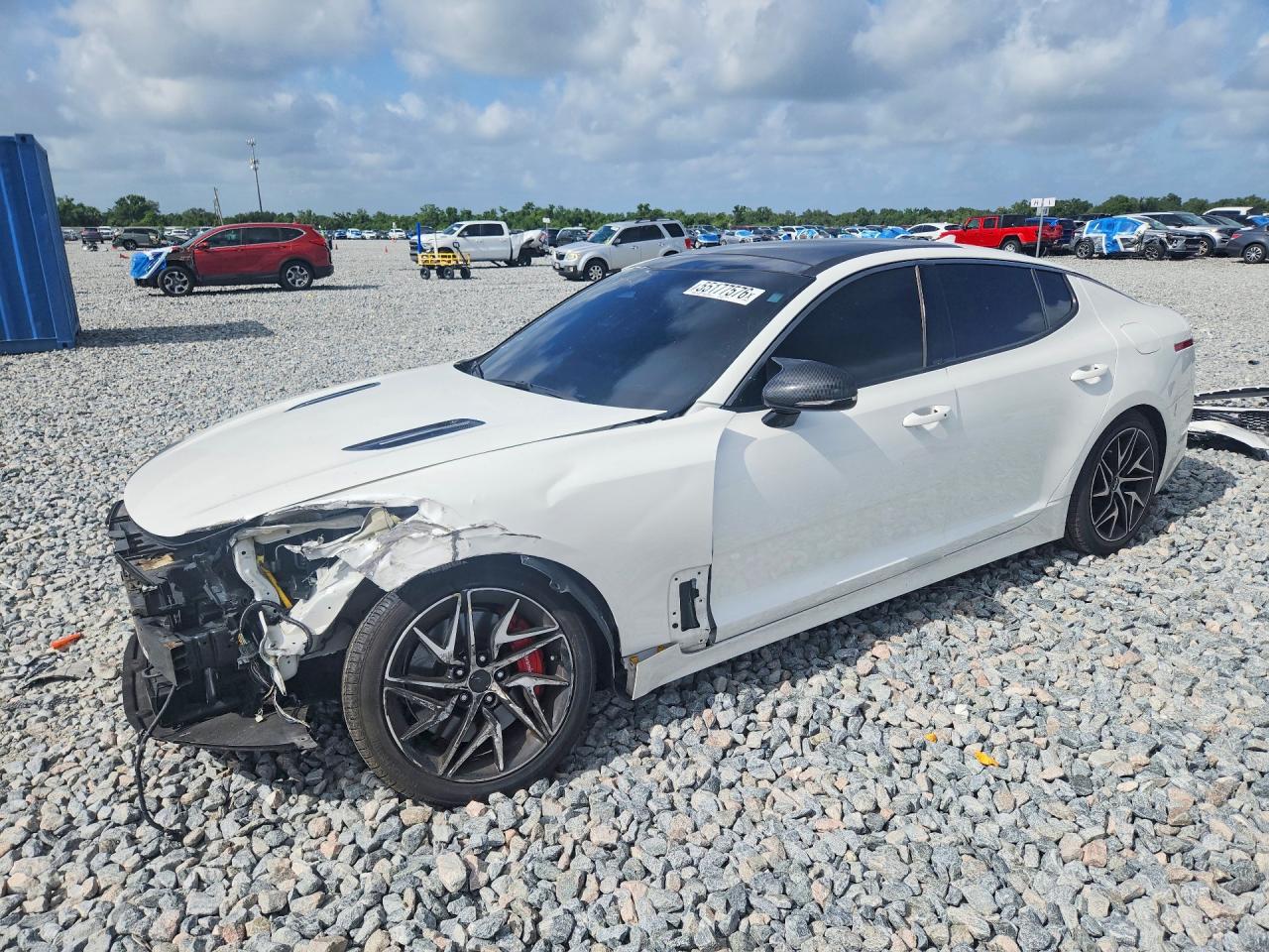 2023 Kia Stinger GT-Line, VIN KNAE35LD8P6131514 — Front end