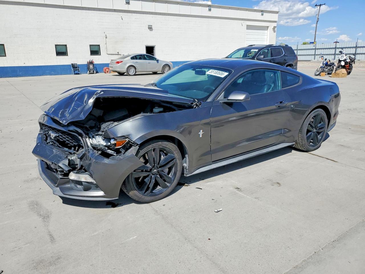 2015 Ford Mustang EcoBoost Premium, VIN 1FA6P8TH4F5326360 — Front end