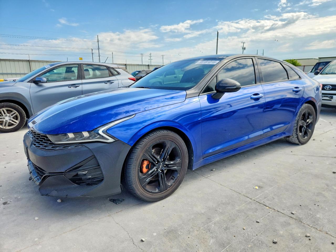 2023 Kia K5 GT-Line, VIN 5XXG64J21PG200351 — Undercarriage