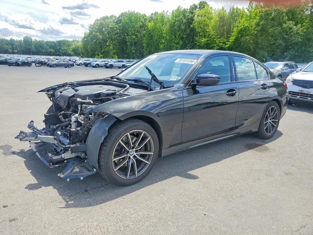 2022 BMW 3 Series 330i xDrive, VIN 3MW5R7J03N8C33478 — Перед