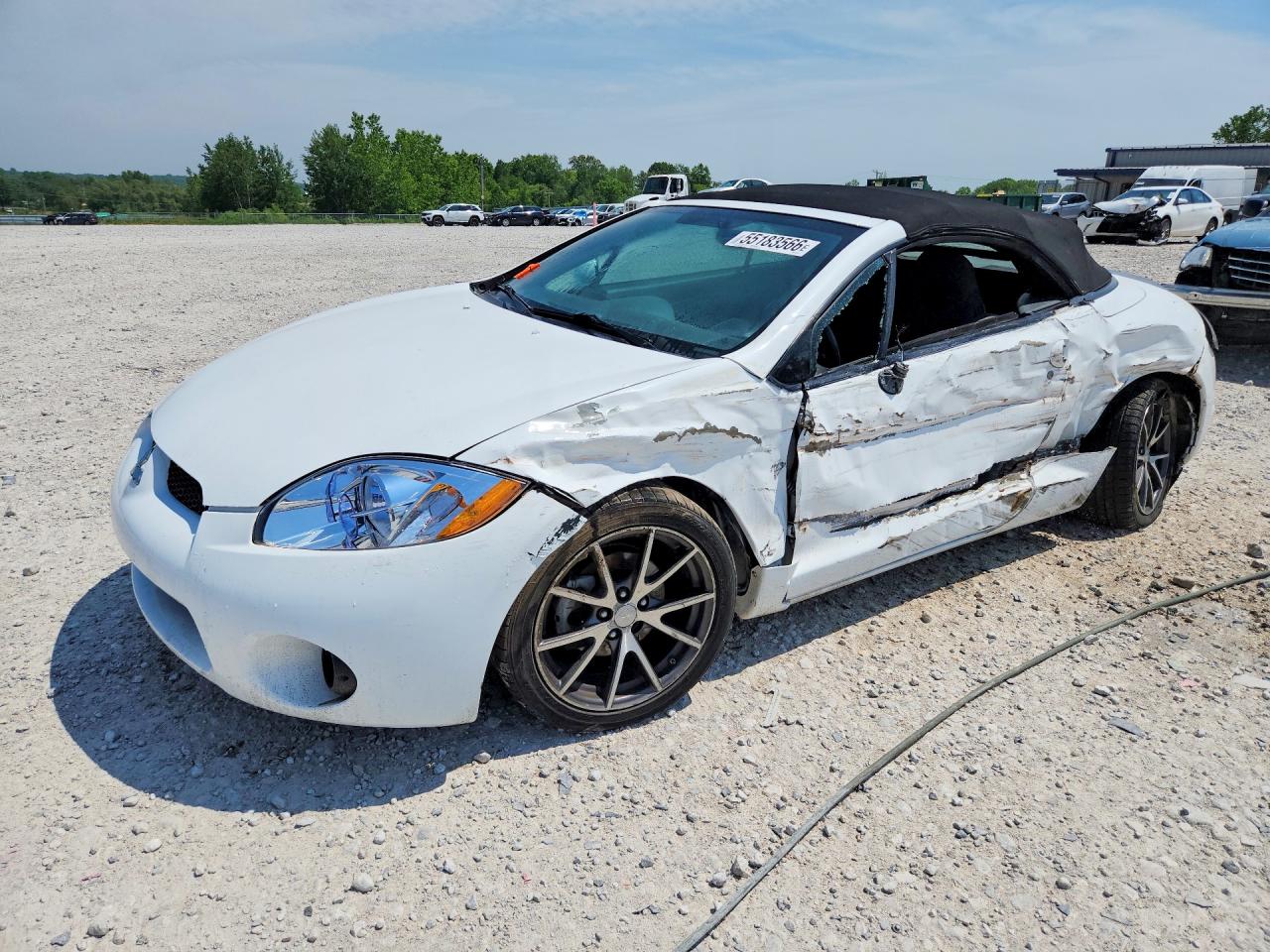 2012 Mitsubishi Eclipse GS Sport, VIN 4A37L2EF4CE001848 — Side