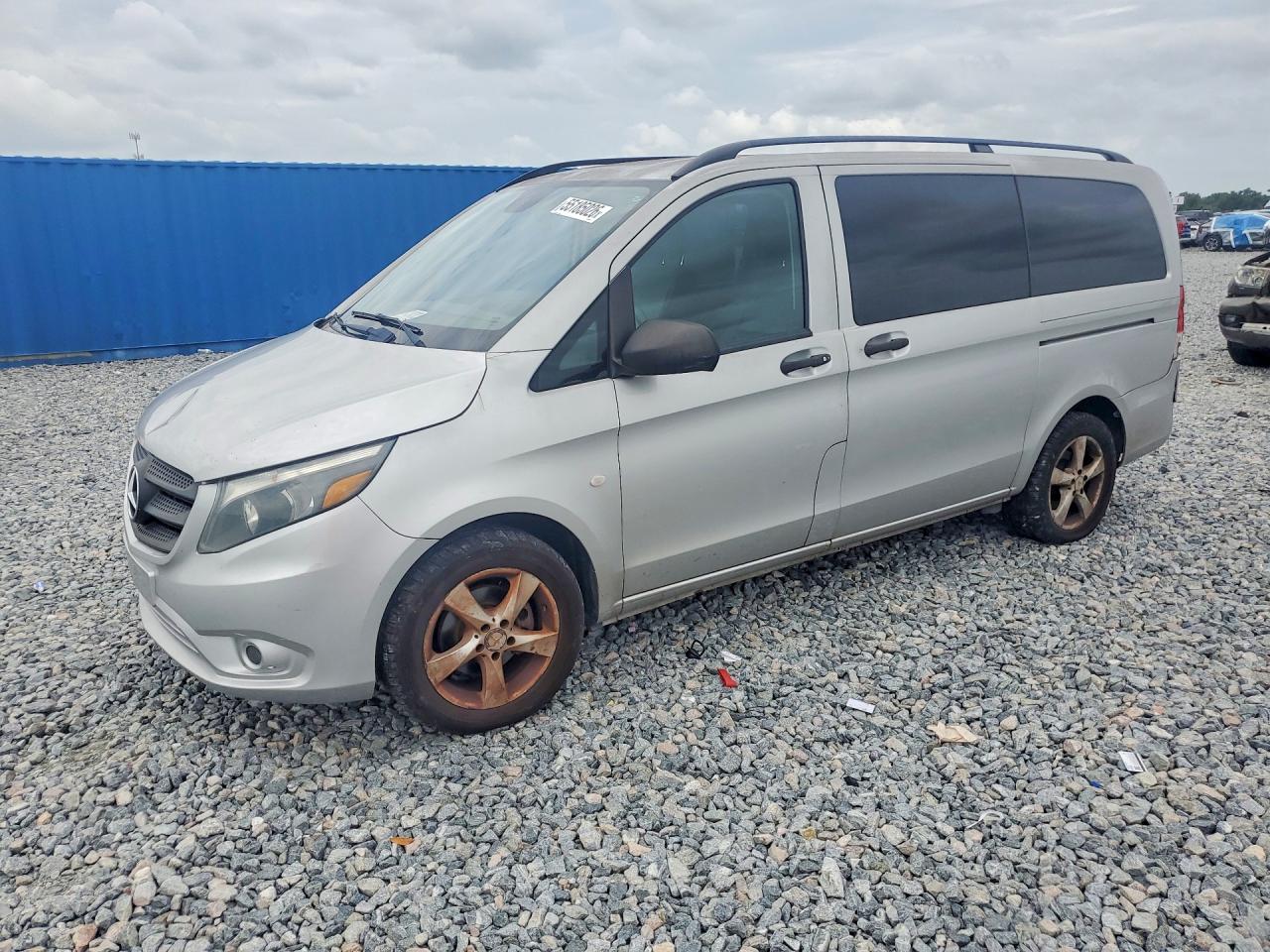 2016 Mercedes-Benz Metris Passenger, VIN WD4PG2EEXG3099256 — Rear end