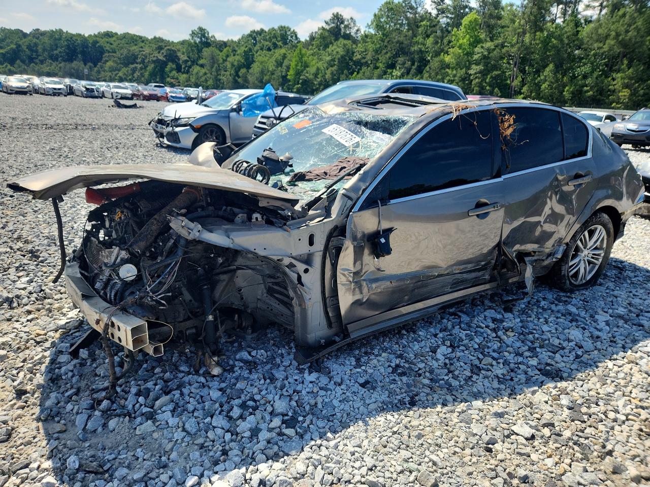 2012 Infiniti G37 Journey, VIN JN1CV6AP6CM622387 — Rollover