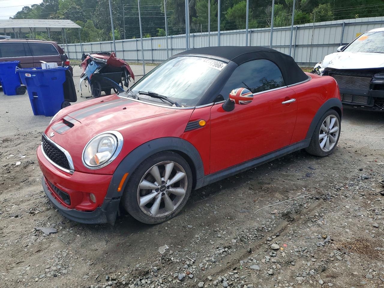 2013 MINI Roadster S, VIN WMWSY3C57DT565759 — Front end