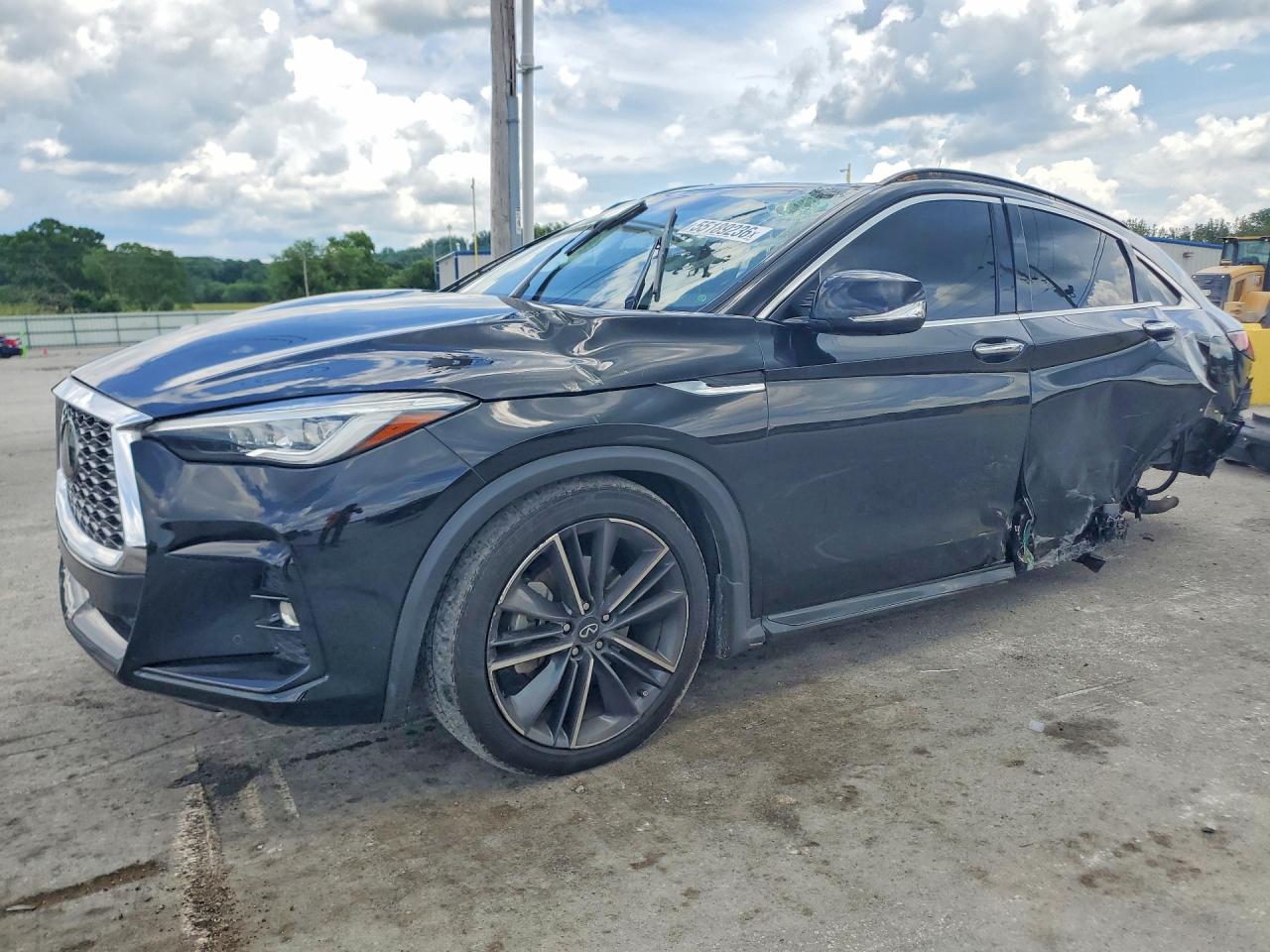 2022 Infiniti QX55 Essential, VIN 3PCAJ5K34NF113996 — Rollover