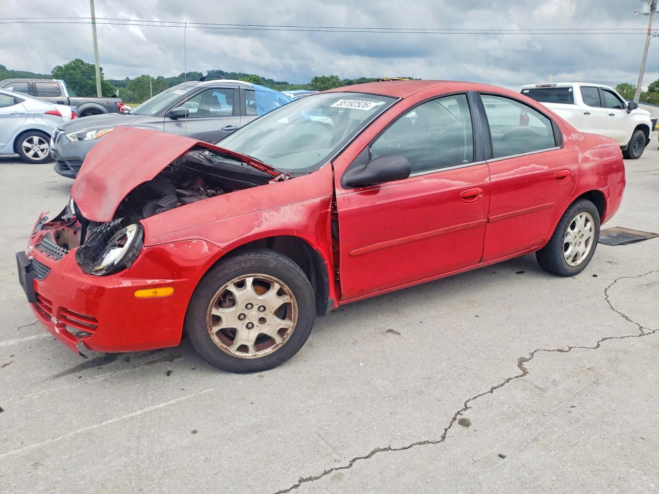 2004 Dodge Neon SXT, VIN 1B3ES56C14D579532 — Front end