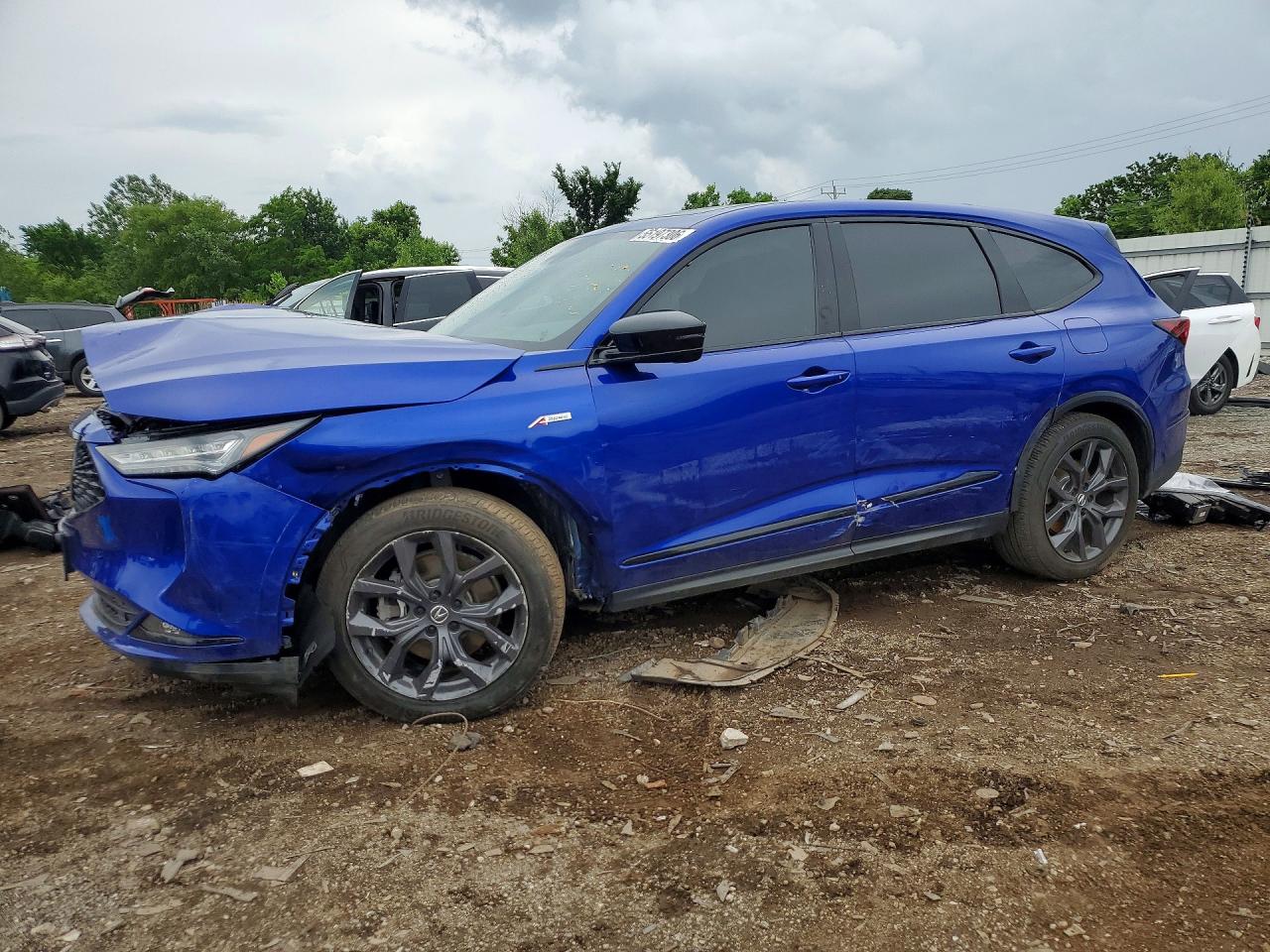 2023 Acura MDX w/A-Spec Package, VIN 5J8YE1H08PL006881 — Front end
