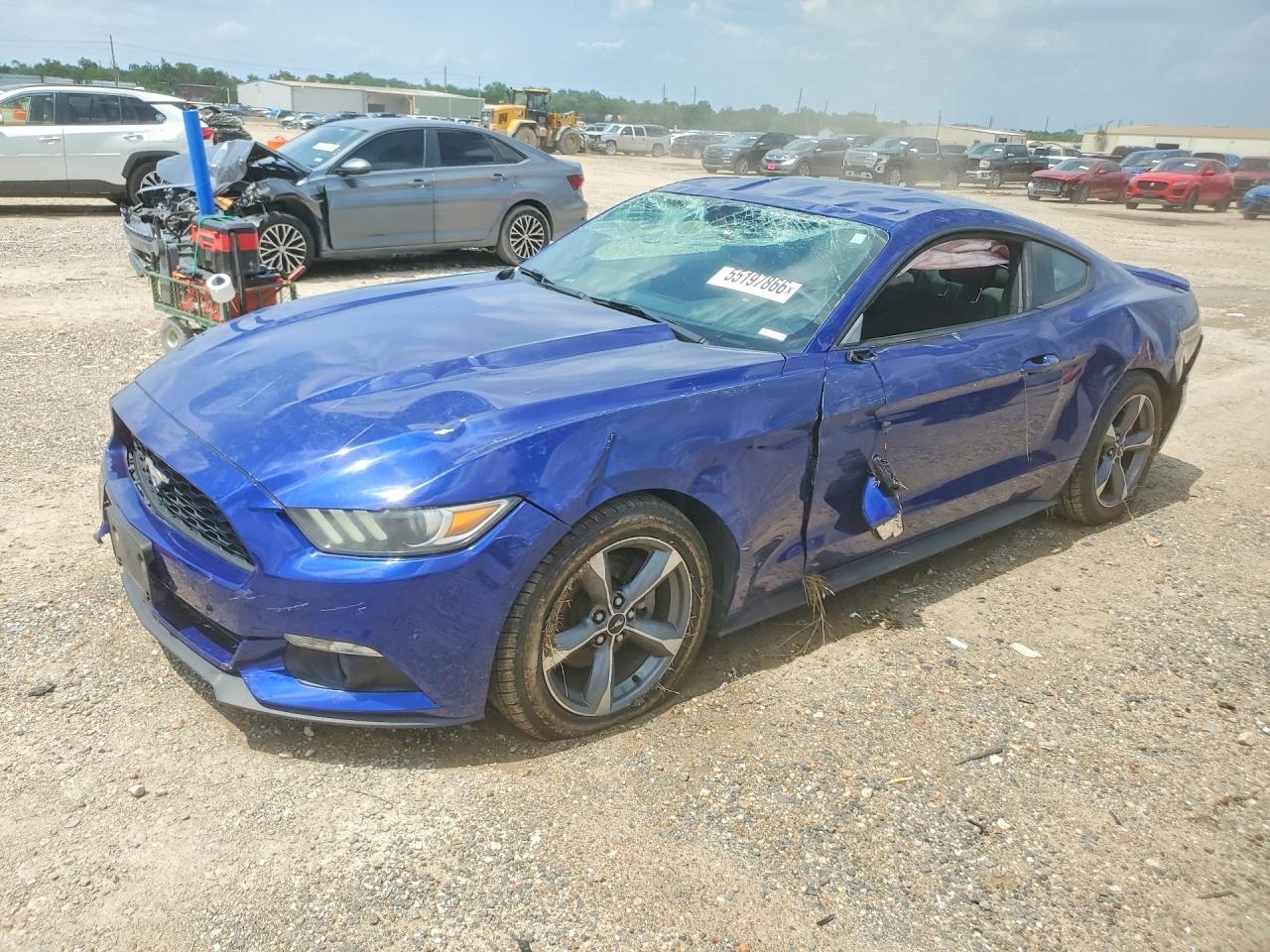 2016 Ford Mustang V6, VIN 1FA6P8AM3G5210990 — Rollover