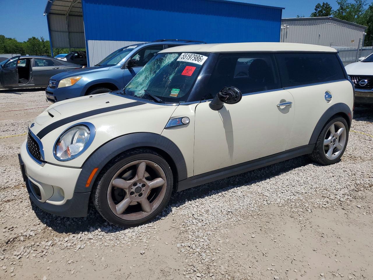 2012 MINI Clubman S, VIN WMWZG3C51CTY37500 — Hail