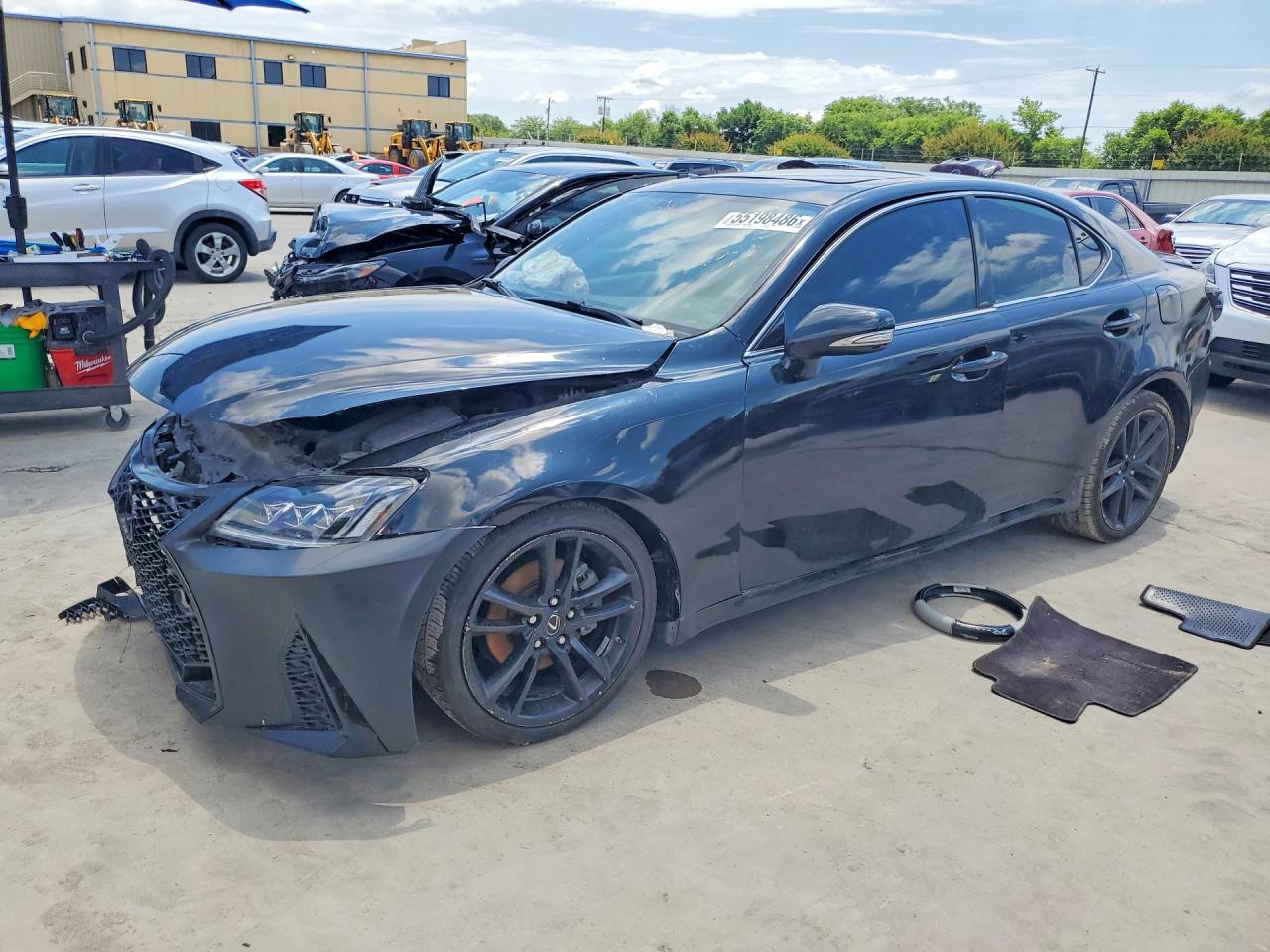2011 Lexus IS 250, VIN JTHBF5C27B5144599 — Front end