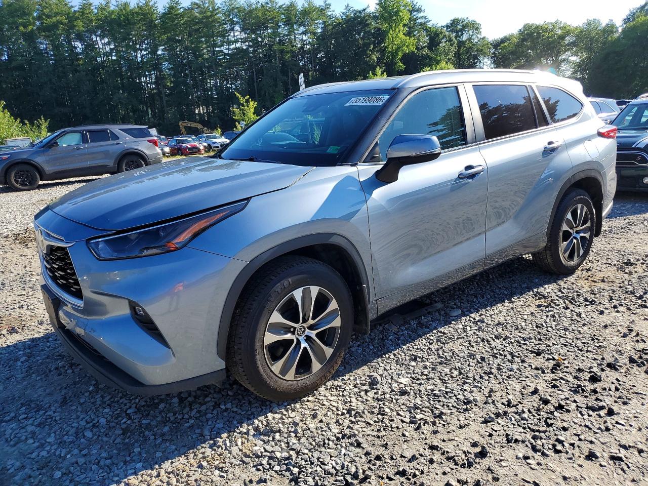 2023 Toyota Highlander Limited, VIN 5TDKDRBH2PS515383 — Мелкие вмятины и царапины