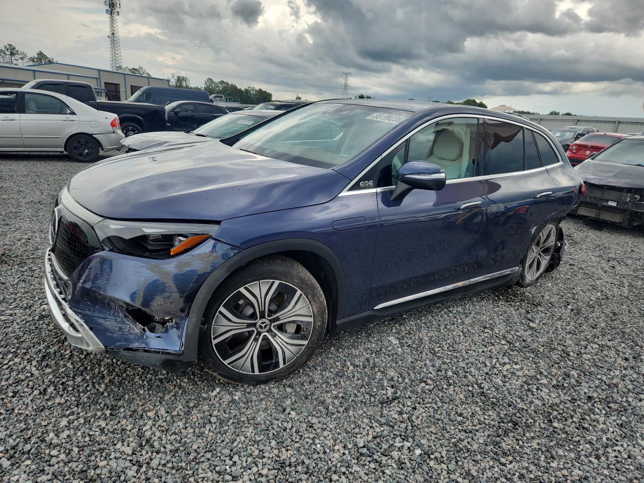 2023 Mercedes-Benz EQE 350, VIN 4JGGM1CB1PA028461 — Rear end