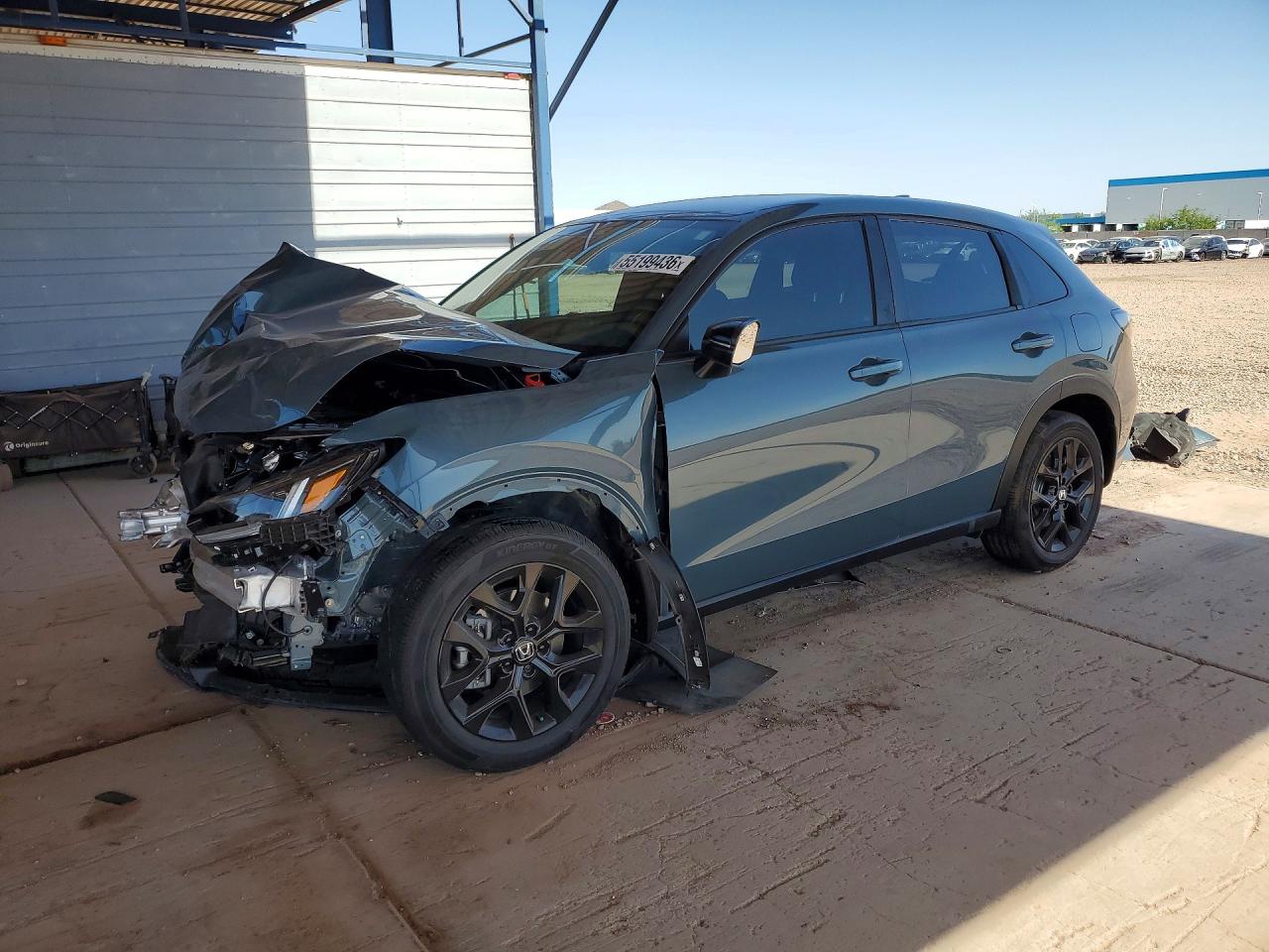 2025 Honda HR-V Sport, VIN 3CZRZ1H54SM755441 — Front end