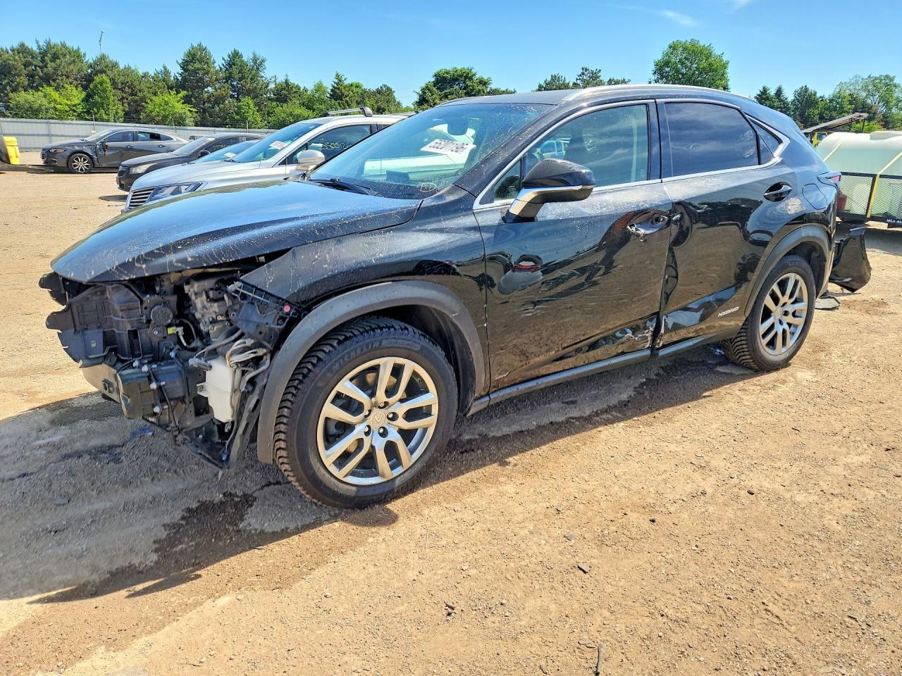 2016 Lexus NX 300h, VIN JTJBJRBZ2G2037147 — Side