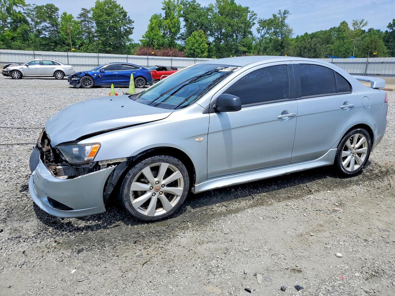 2013 Mitsubishi Lancer GT, VIN JA32U8FW5DU001536 — Front end