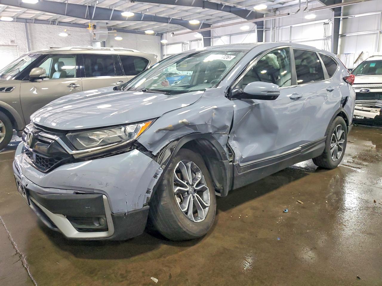 2022 Honda CR-V EX, VIN 2HKRW2H50NH659532 — Front end