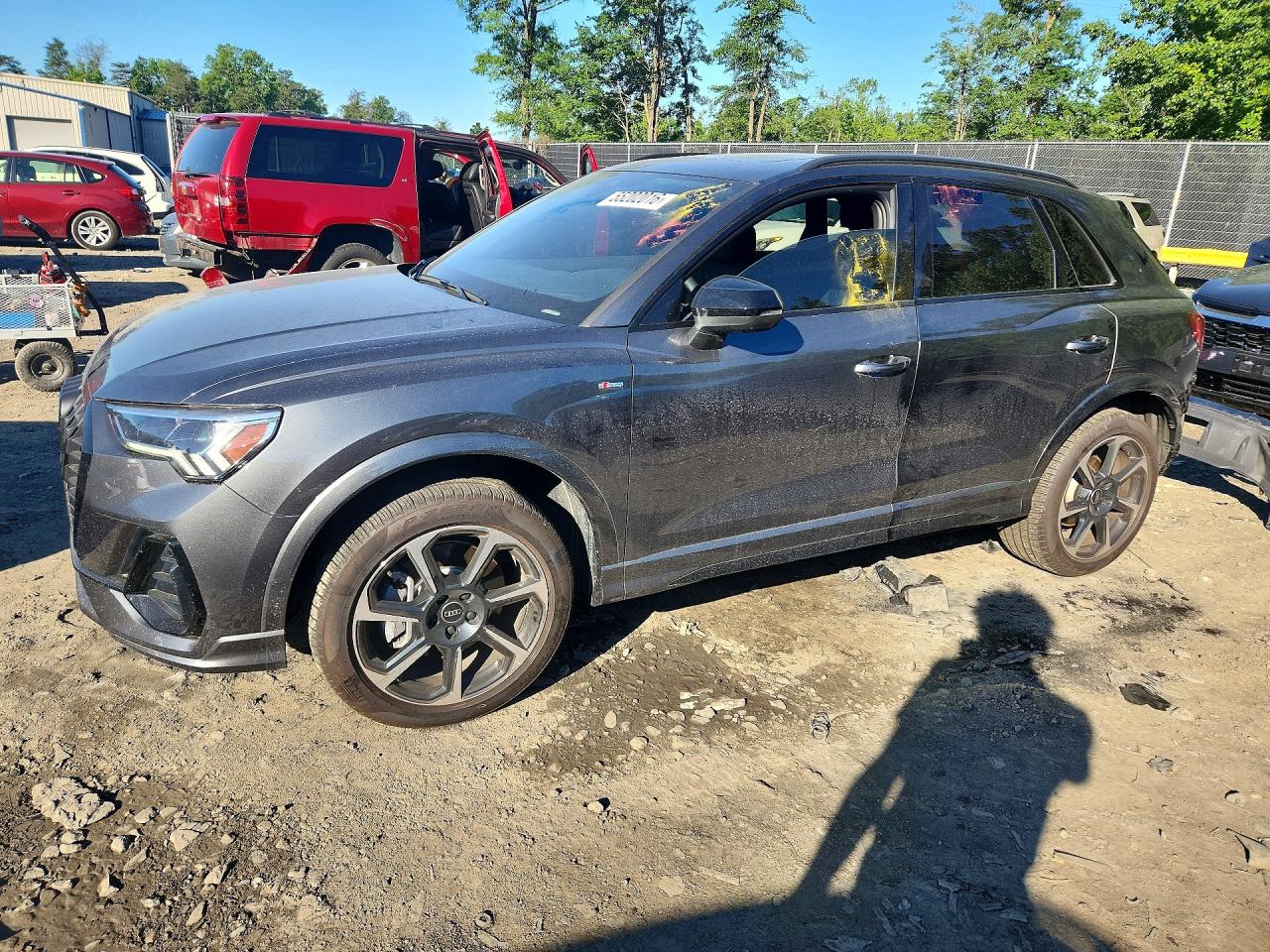 2025 Audi Q3 S line Premium Plus, VIN WA1EECF31S1090809 — Rear end