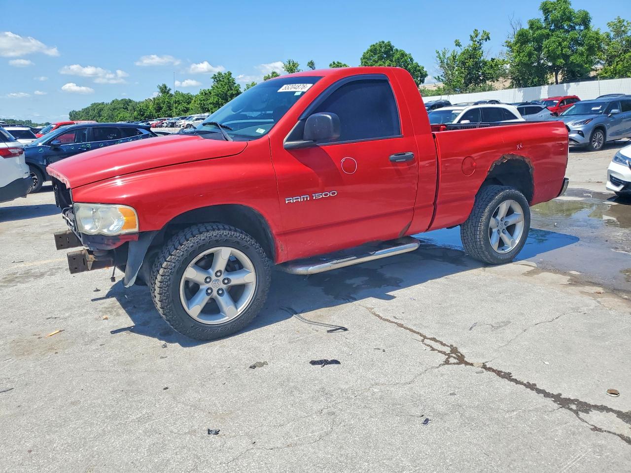 2004 Dodge 1500 ST, VIN 1D7HU16N24J241743 — Перед