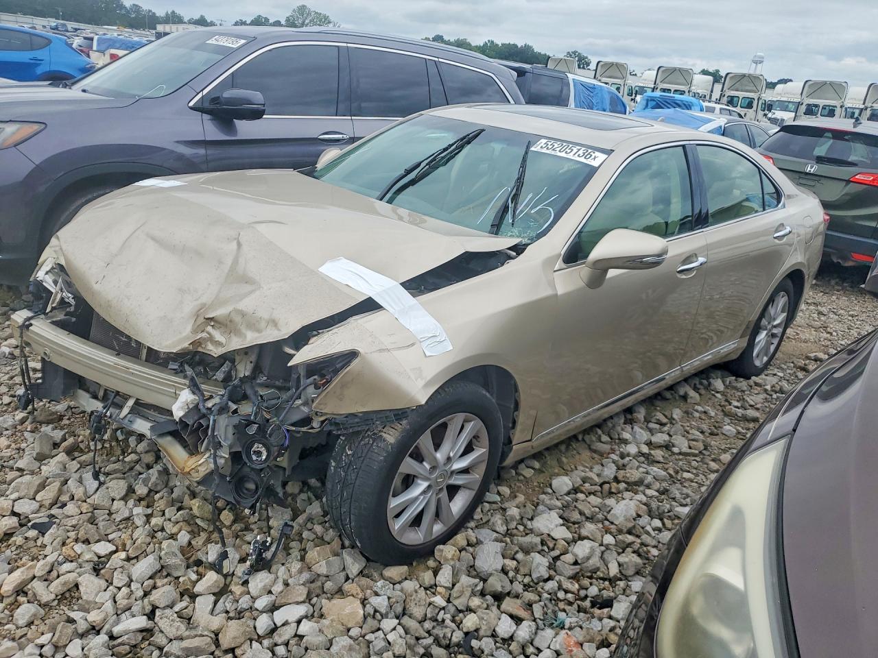 2012 Lexus ES 330, VIN JTHBK1EG0C2479705 — Front end
