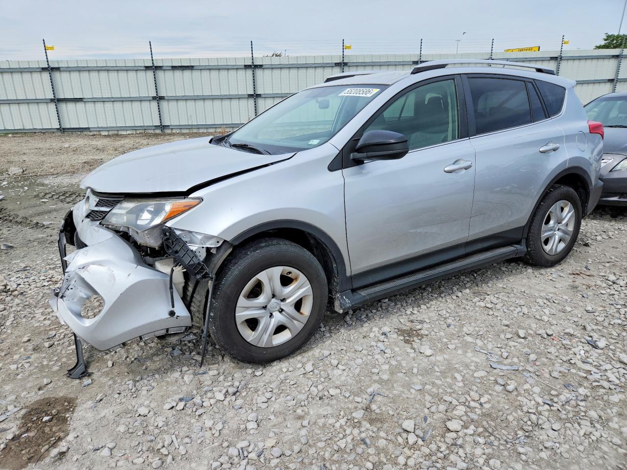 2014 Toyota RAV4 LE, VIN JTMBFREV8ED065145 — Front end