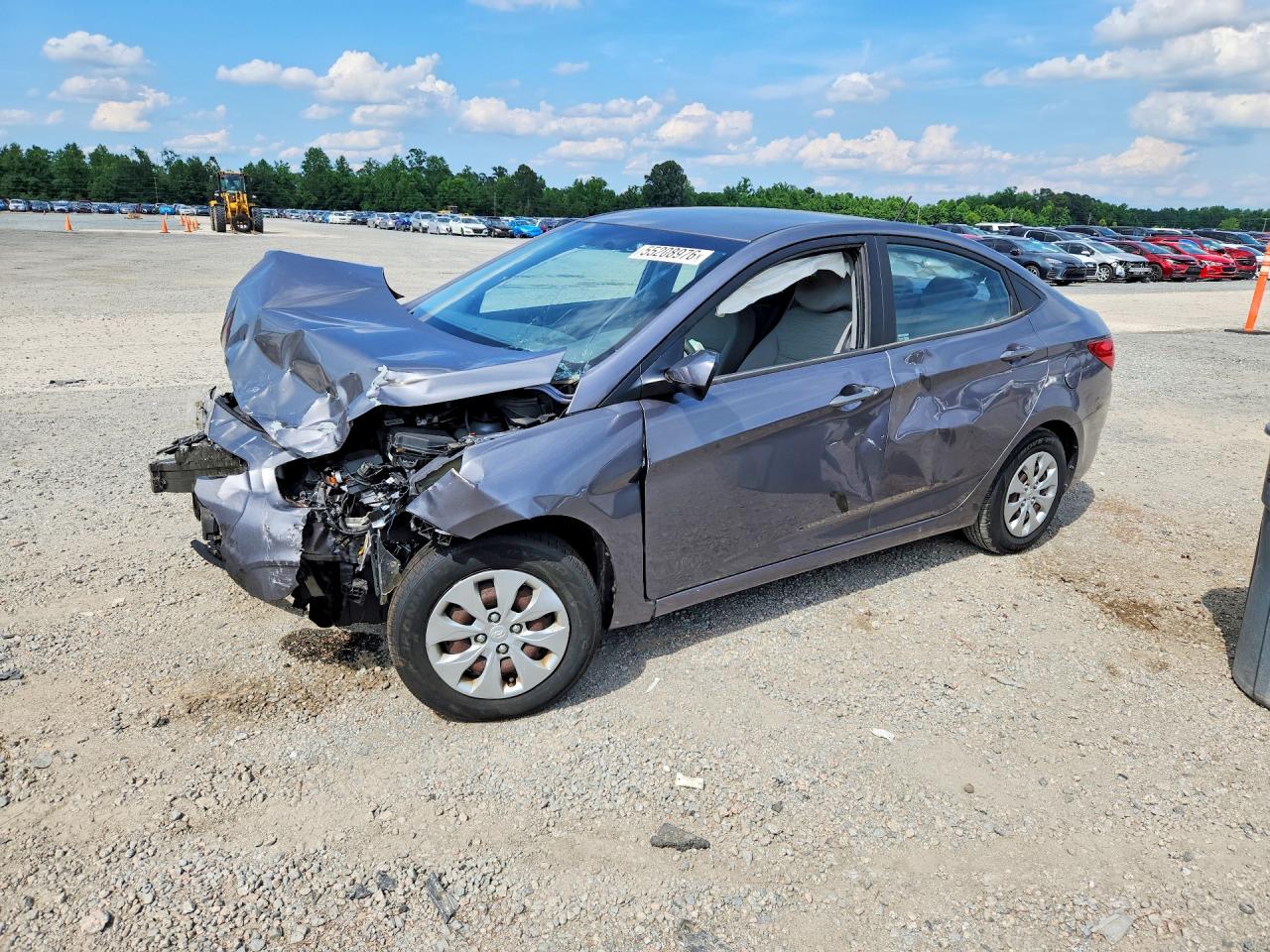 2016 Hyundai Accent SE, VIN KMHCT4AE0GU946278 — Фото с аукциона 1 of 4