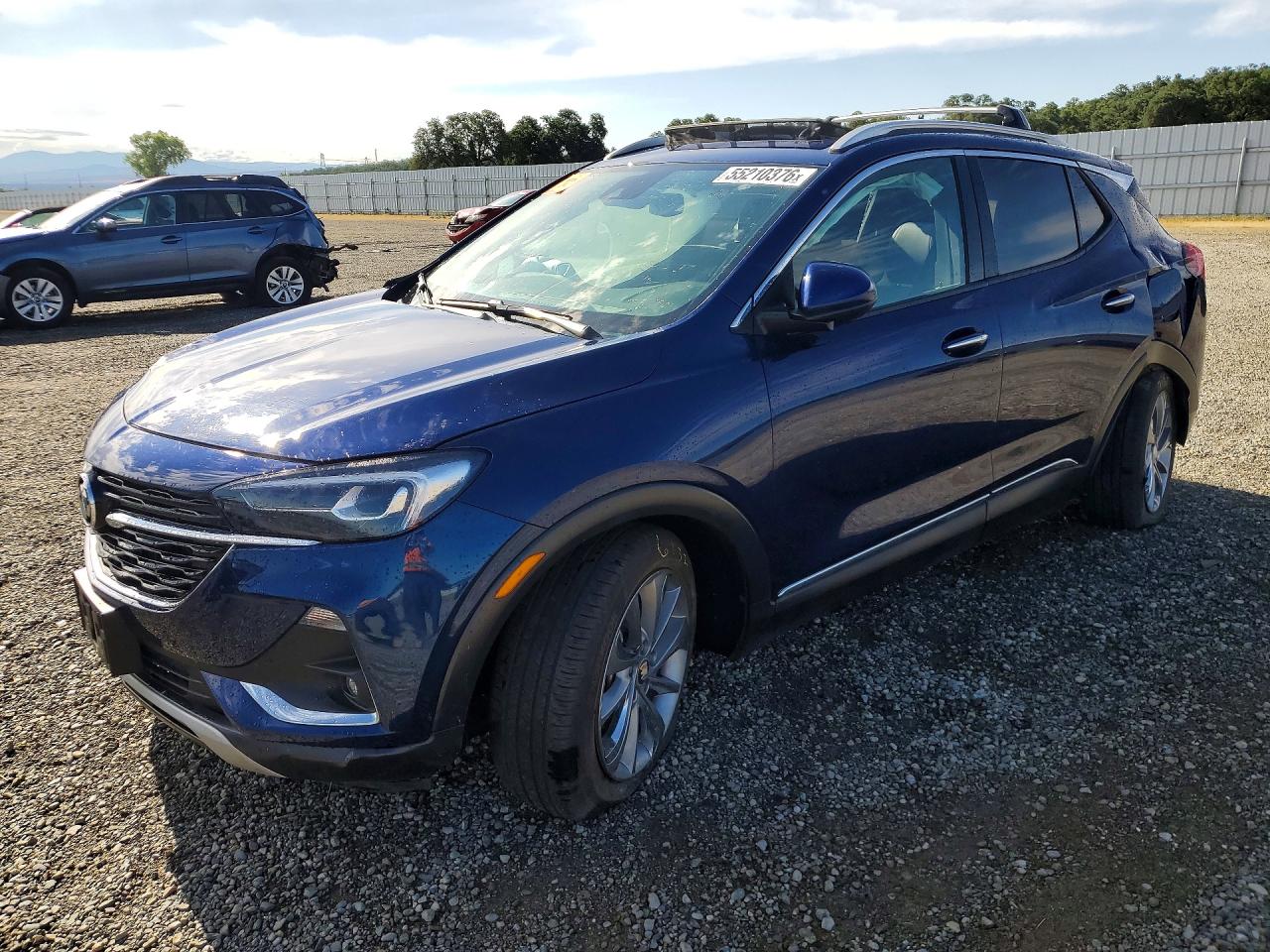 2023 Buick Encore GX Essence, VIN KL4MMGSL3PB129915 — Опрокидывание