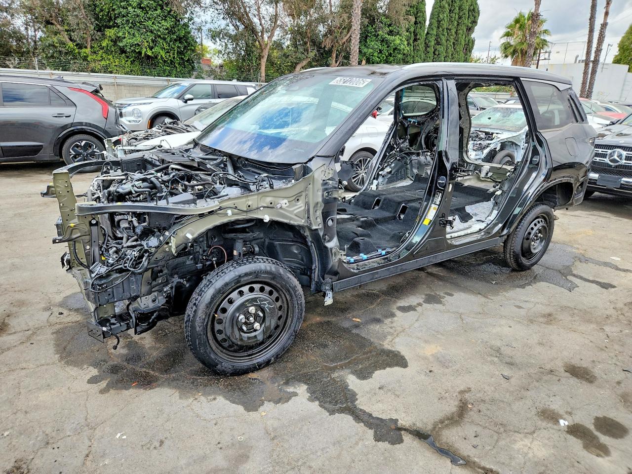 2025 Lexus TX 350 Premium, VIN 5TDAAAA62SS015531 — Stripped